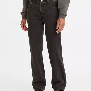 Levis low pro dark grey jean